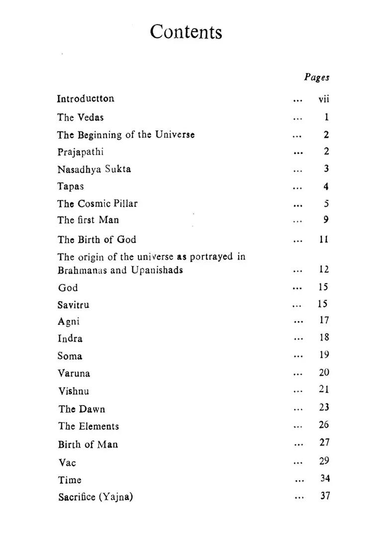 Vedic Gods & Some Hymns (An Old And Rare Book) - Indya