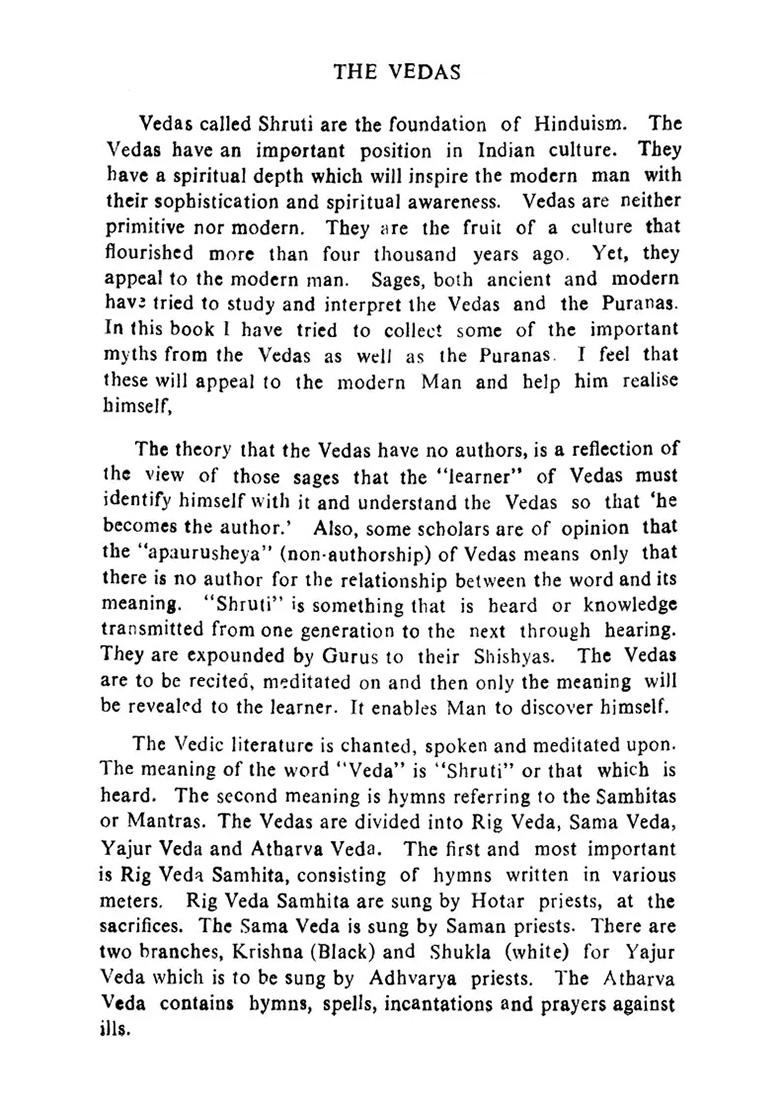 Vedic Gods & Some Hymns (An Old And Rare Book) - Indya