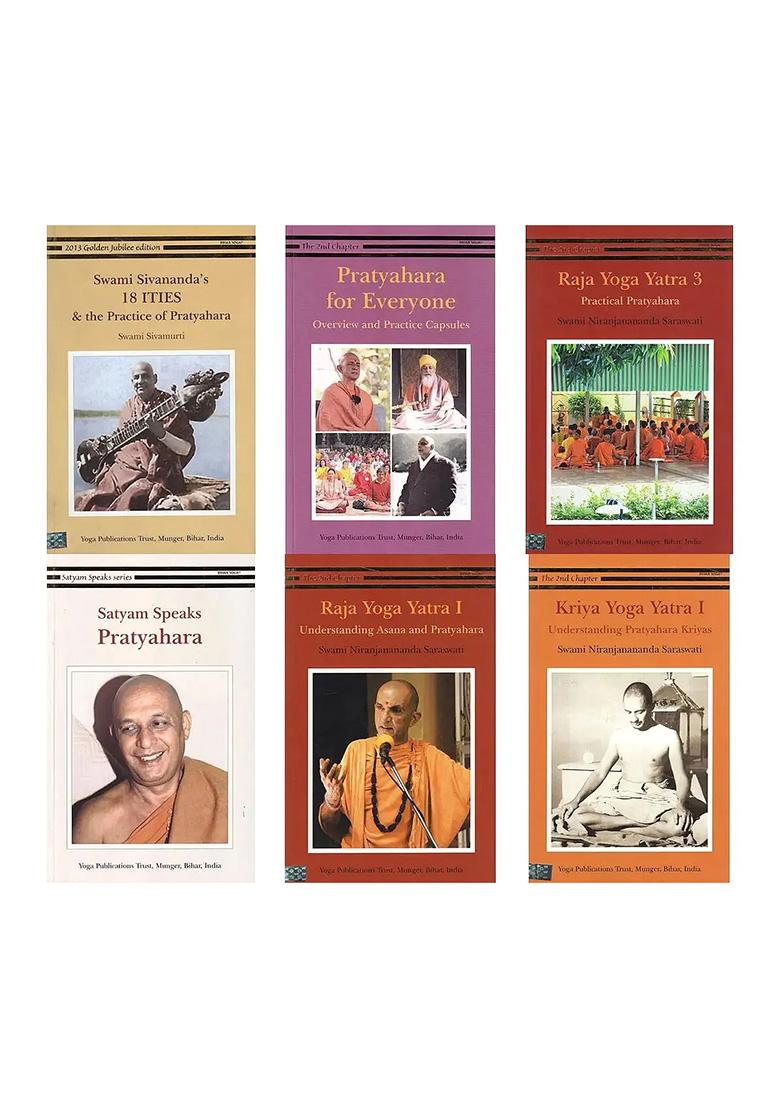Pratyahara Meditation (Set Of 6 Books) - Indya