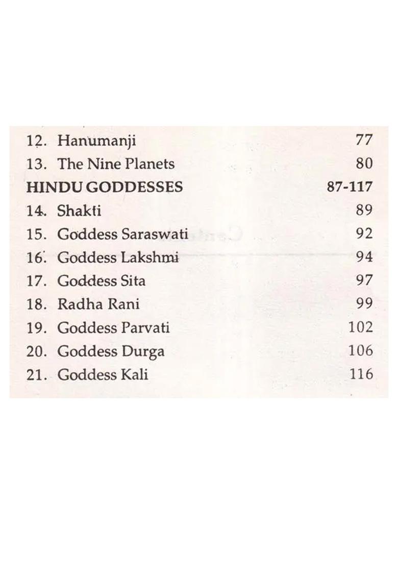 Hindu Gods & Goddesses (An Old And Rare Book) - Indya