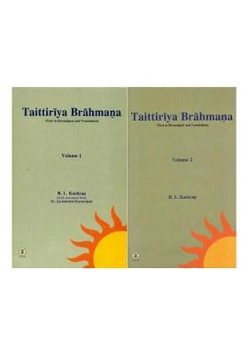 Taittiriya Brahmana: Text In Devanagari And Translation (Set Of 2 Volumes)