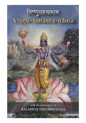 Vishnu Sahasranama With The Commentary Namartha Sudha Of Baladeva Vidyabhusana