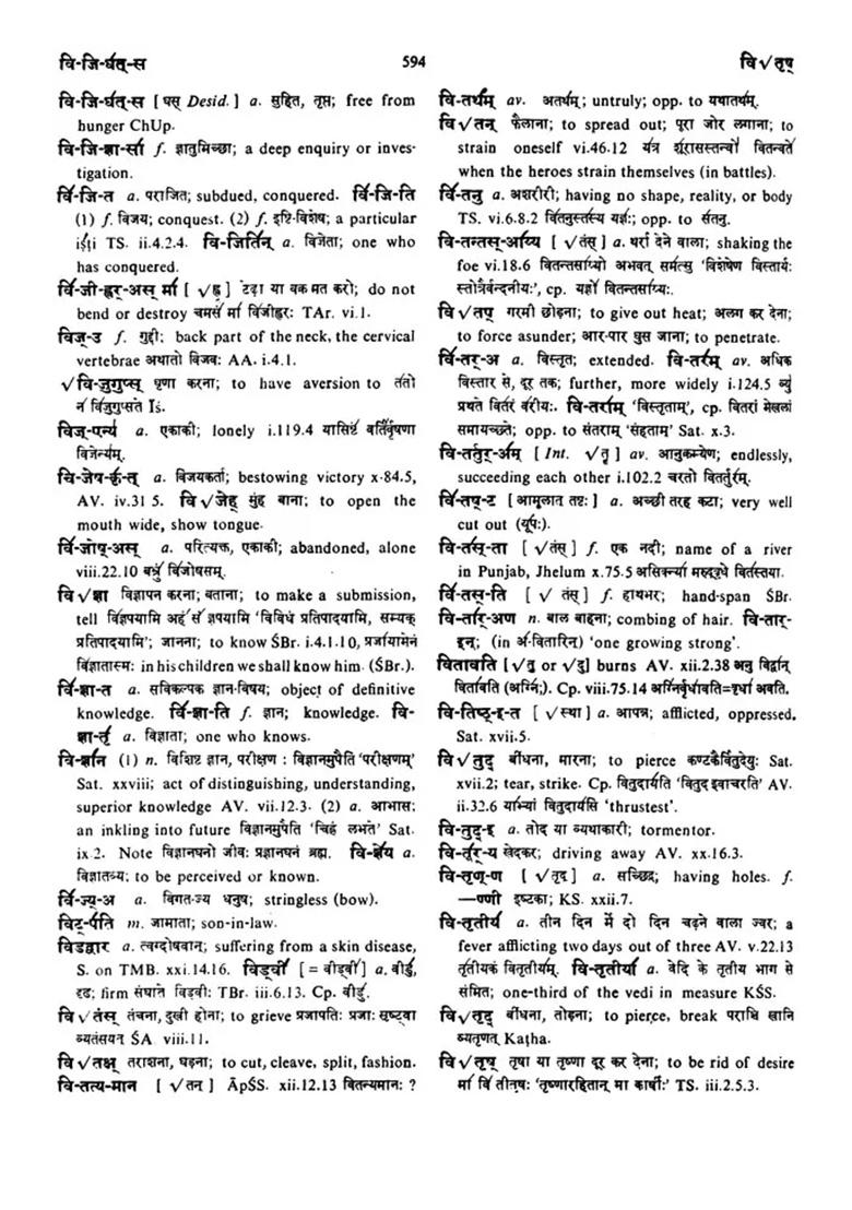 A Practical Vedic Dictionary - Indya