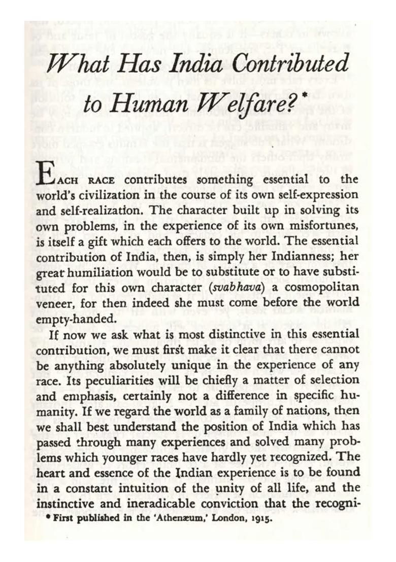 The Dance Of Shiva Fourteen Indian Essays - Indya