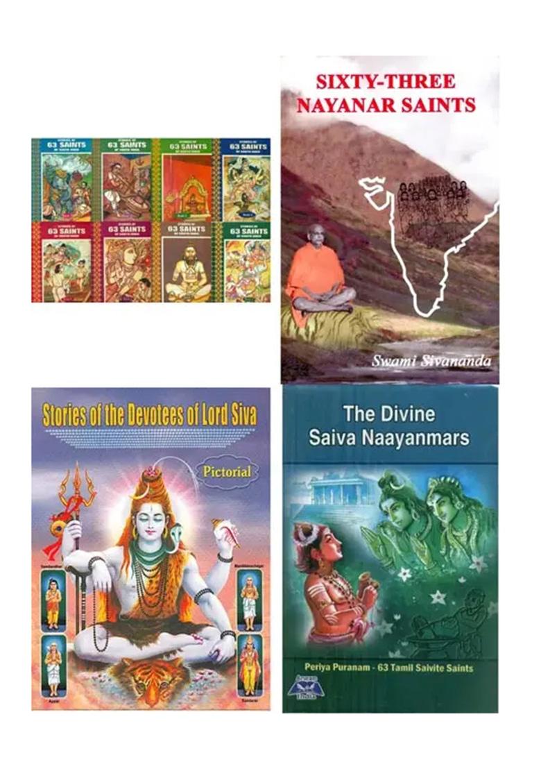 The Sixty-Three Nayanmar Saints (The Devotees Of Bhagawan Shiva, Set Of 11 Books) - Indya