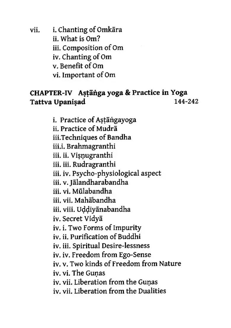 A Study On Yoga-Tattva Upanisad - Indya