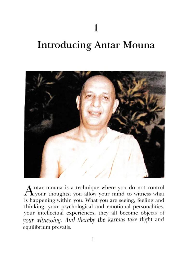 Satyam Speaks: Antar Mouna (Satyam Speaks Series) - Indya