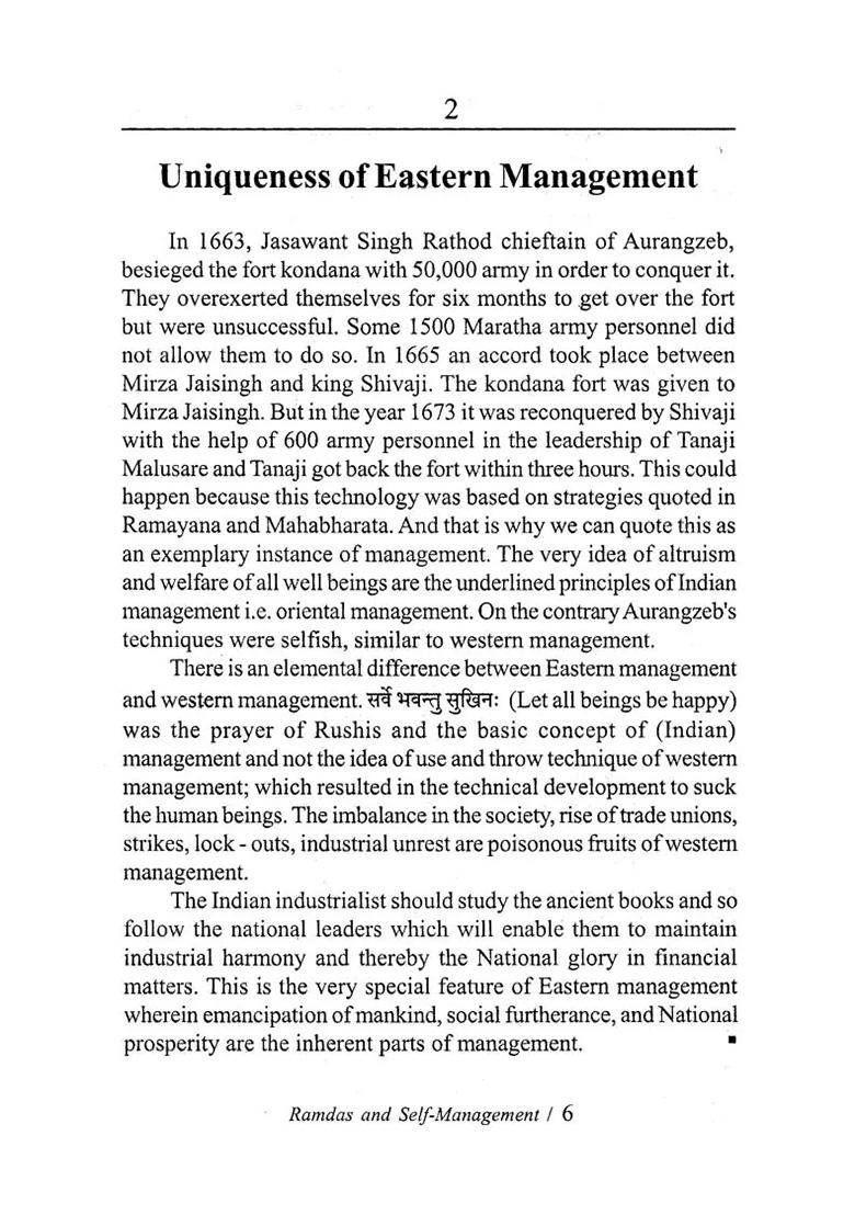 Samartha Ramdas & Self Management - Indya