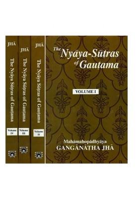 The Nyaya-Sutras Of Gautama: With The Bhasya Of Vatsyayana And The Vartika Of Uddyotakara ( Set Of 4 Volumes)