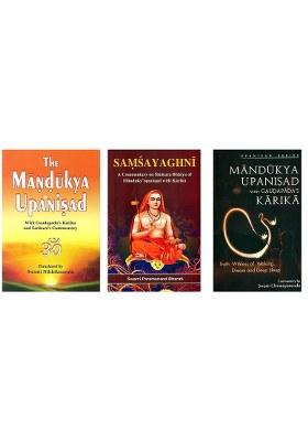 Study Kit For Mandukya Upanishad And Gaudapada Karikas ( Set Of 3 Books )