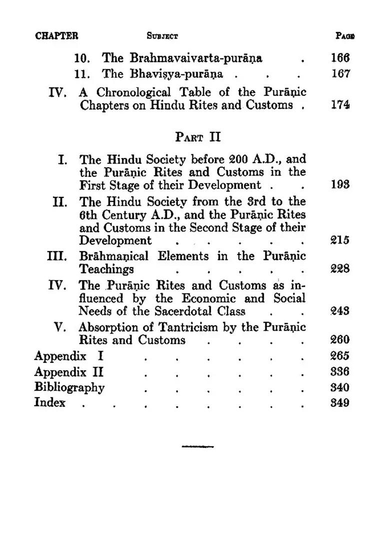 Studies In The Puranic Records On Hindu Rites And Customs - Indya