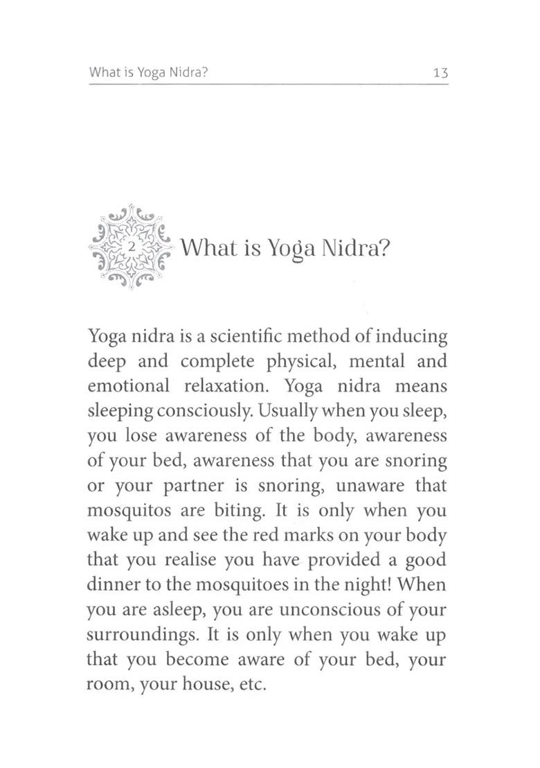 Yoga Nidra: Ancient Yogic Technique Of Total Transformation - Indya