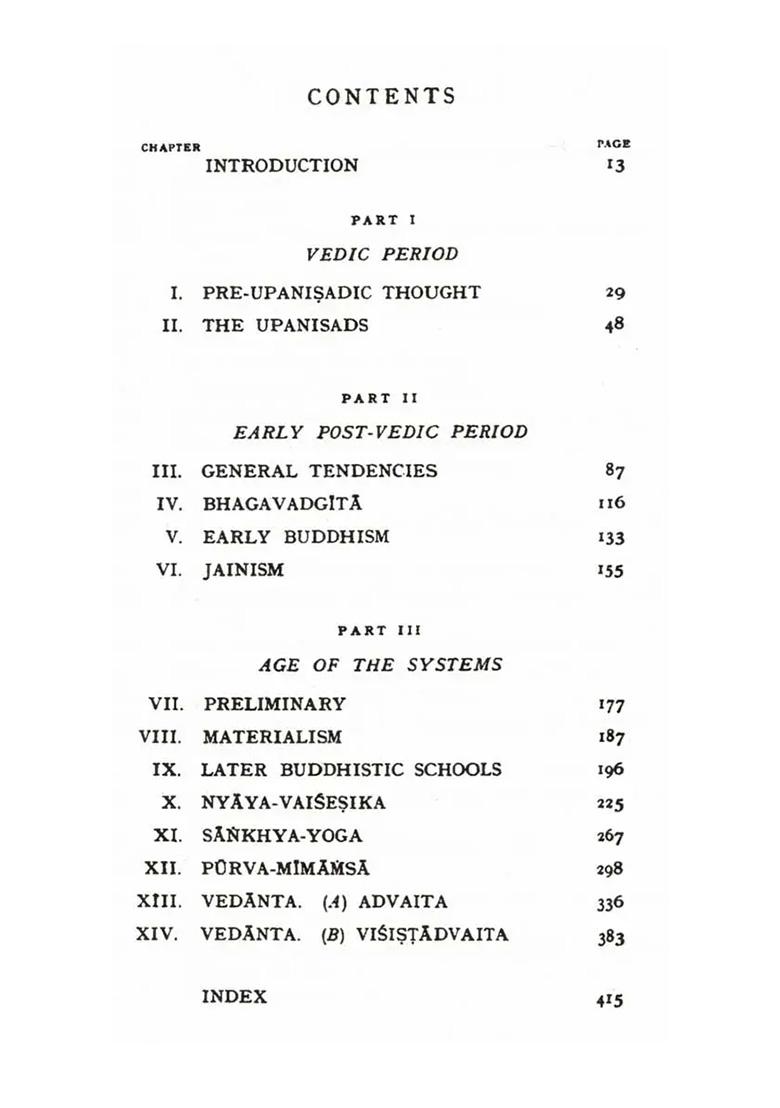 Outlines Of Indian Philosophy - Indya