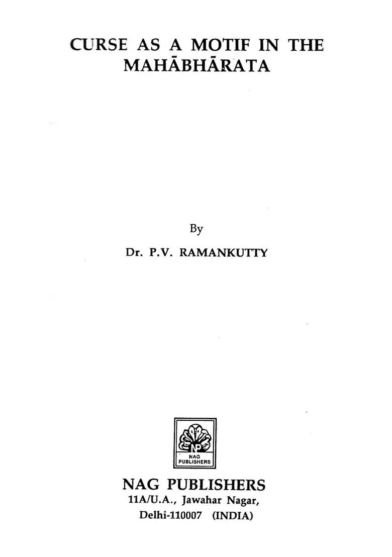 Curse As A Motif In The Mahabharata - Indya