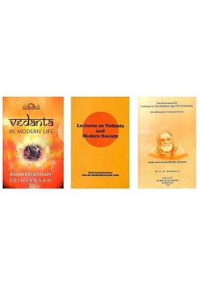 Vedanta In Modern Society (Set Of 3 Books)