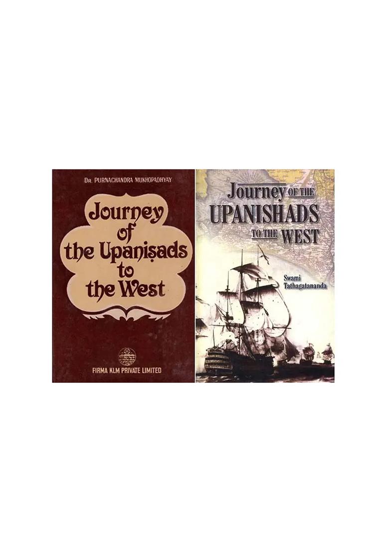 Journey Of The Upanishads To The West (Set Of 2 Books) - Indya