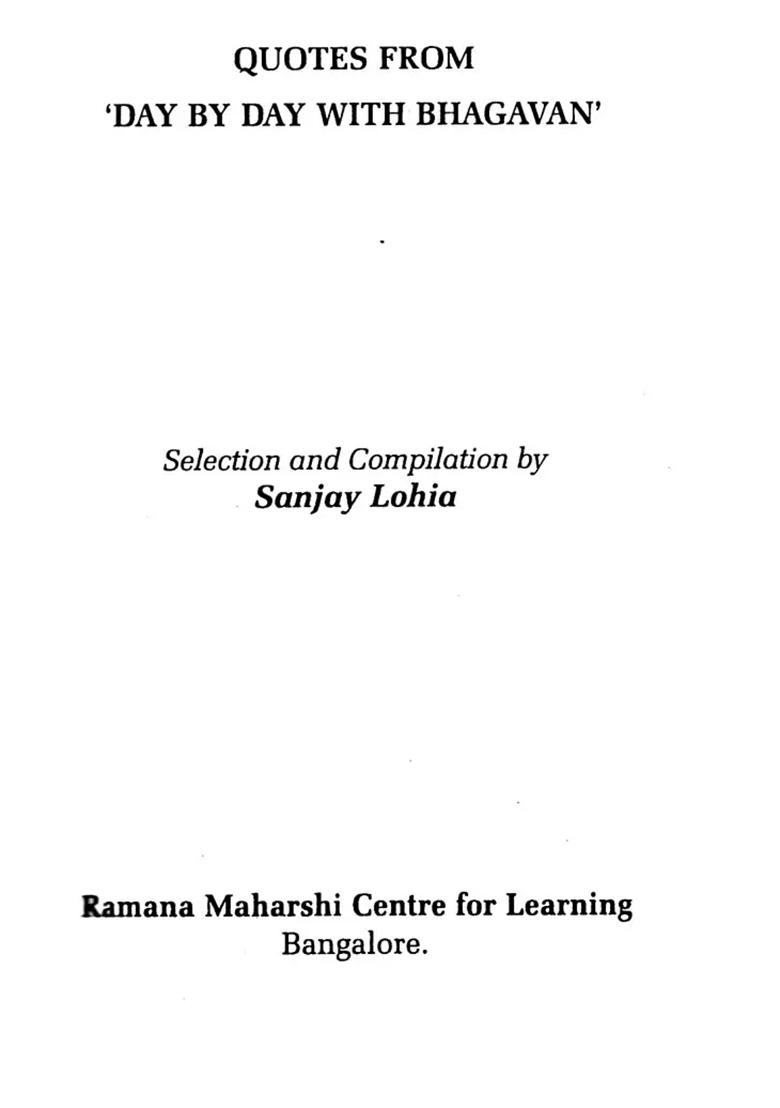 Quotable Quotes From Day By Day - Indya