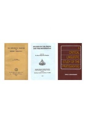 Studies On Pratisakhyas (Set Of 3 Books)