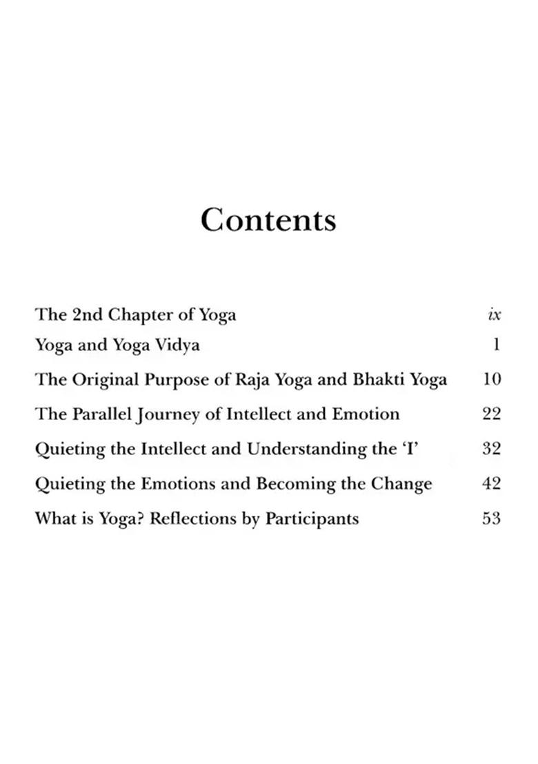 Yoga Chakra- The 2Nd Chapter: Raja Yoga Complements Bhakti Yoga (Volume 7) - Indya