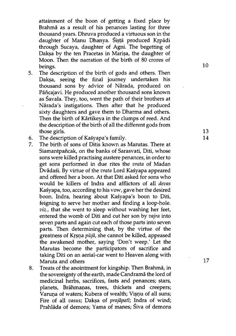 The Matsya Purana - Indya