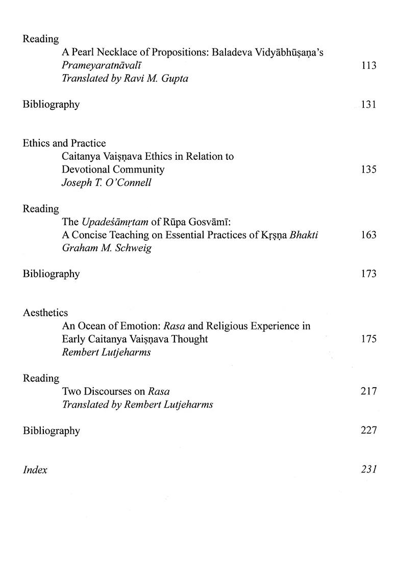 Caitanya Vaisnava Philosophy Tradition, Reason And Devotion - Indya