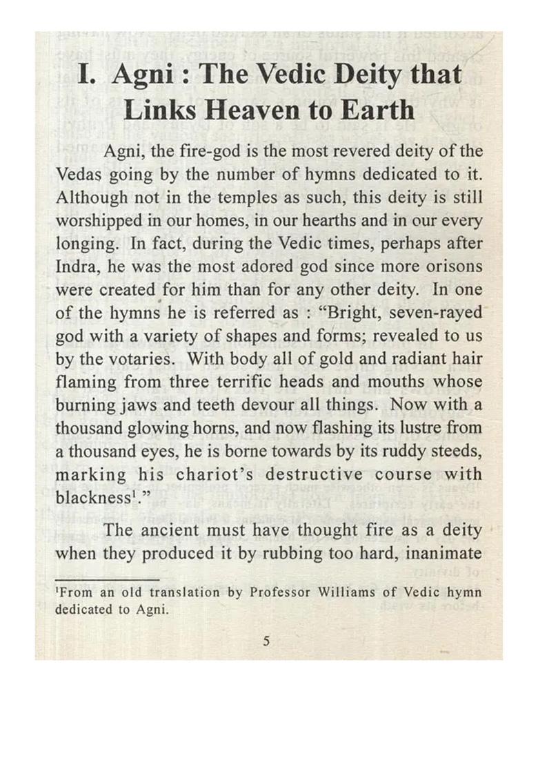 Agni & Kartikeya: Gods & Goddesses Of India- 13 (An Old And Rare Book) - Indya