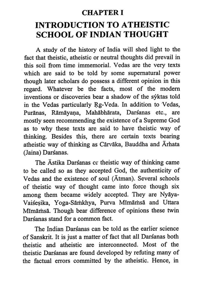 Theism Of Udayana With Special Reference To Nyaya Kusumanjali - Indya