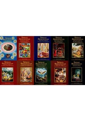 Srimad Bhagavatam: 1 To 10 Cantos (Set 10 Books- One Chapter Of Each Canto)