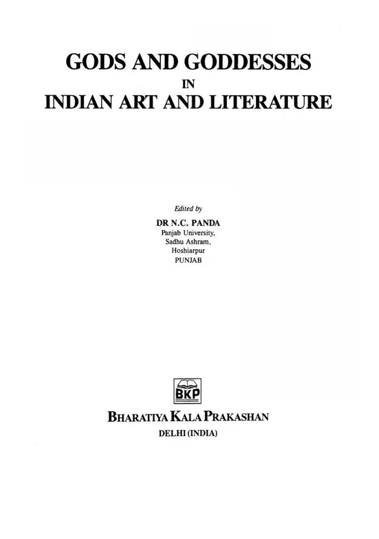 Gods And Goddesses In Indian Art And Literature (A Big Book) - Indya