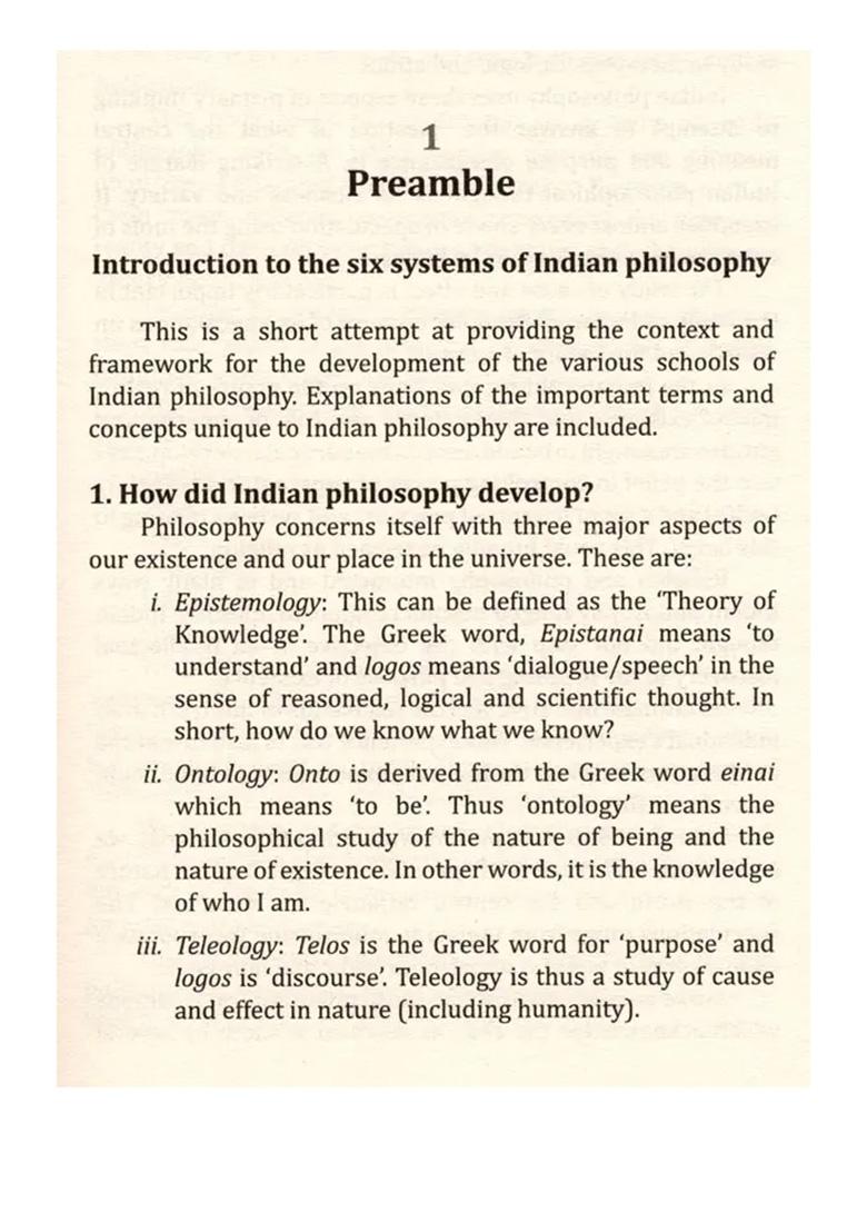 A Pocket Guide To The Six Systems Of Indian Philosophy - Indya