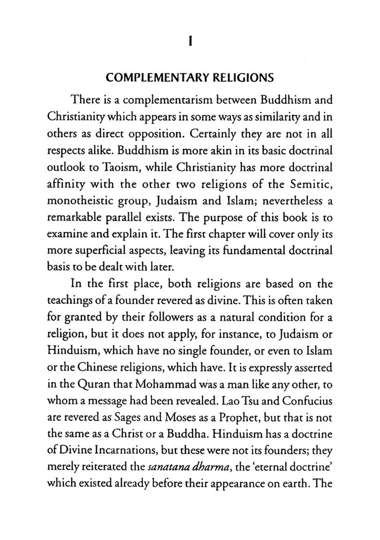 Buddhism And Christianity In The Light Of Hinduism - Indya