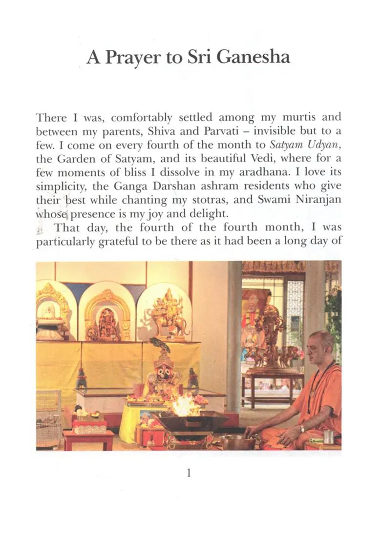 A Prayer To Sri Ganesha A Direction, Path And Goal - Indya