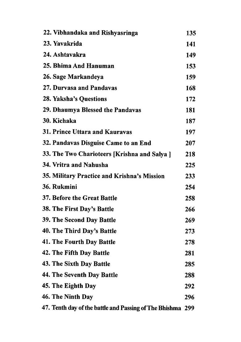 Story Of Mahabharata - Indya