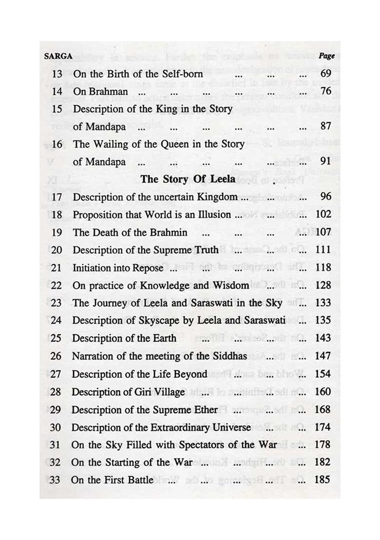 Sri Yoga Vasishta (Maharamayanam, Book Of Beginnings And Creation Utpatti Part-2) An Old And Rare Book - Indya