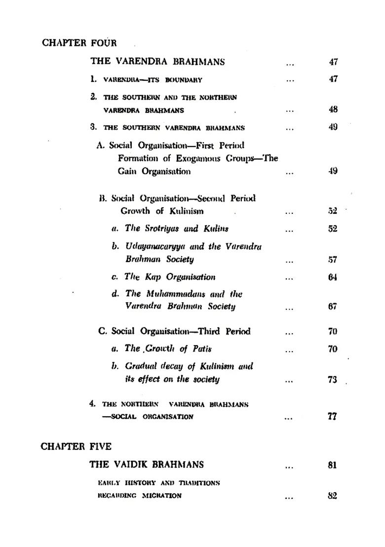 The Brahmans Of Bengal- A Textual Study In Social History - Indya