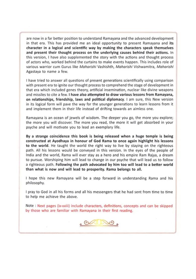 Ramayana-Unravelled (Logic & Lessons) - Indya