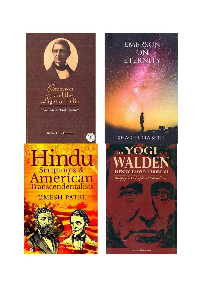 Indian Thought And American Transcendentalism (Set Of 4 Books) - Indya