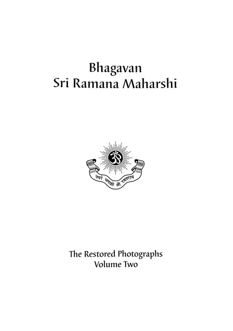 Bhagavan Sri Ramana Maharshi: The Restored Photographs (Volume 2) - Indya