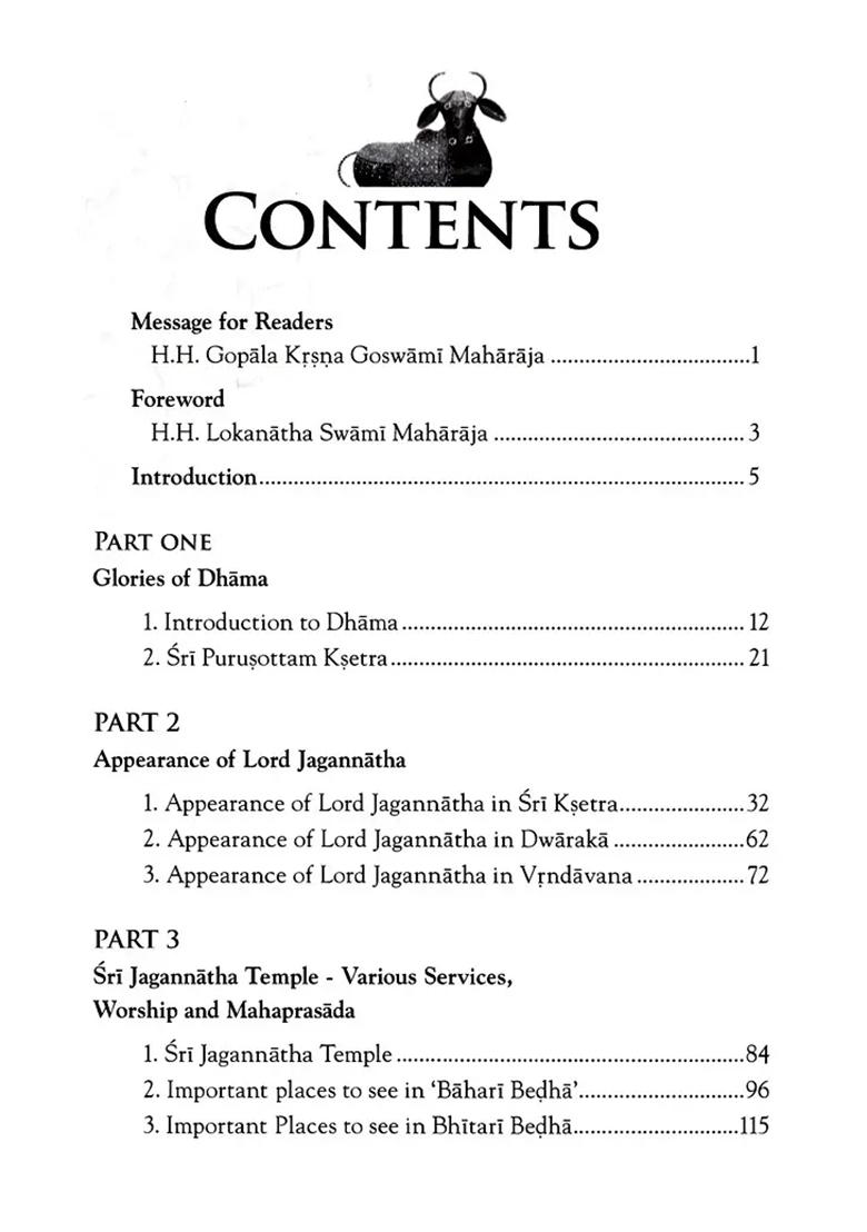 Sri Jagannatha Puri - The Reservoir Of Divine Love (A Big Book) - Indya
