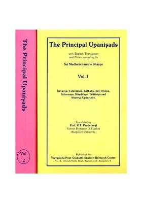 The Principal Upanisads (Set Of 2 Volumes): According To Dvaita School