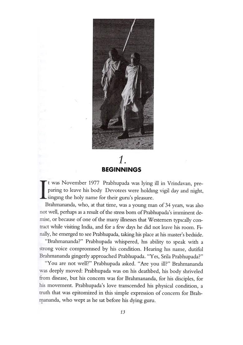 Swamiji- An Early Disciple, Brahmananda Dasa, Remembers His Guru - Indya