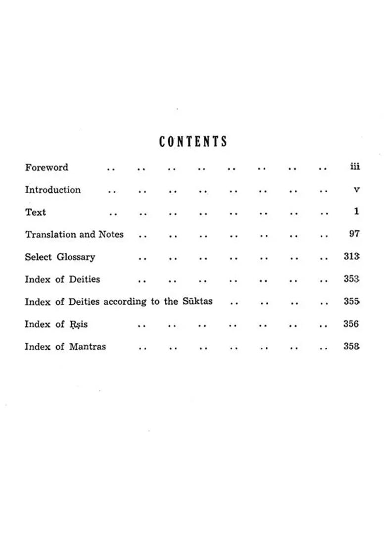 Rksuktasati- Selected Hymns From The Rgveda With Important Padapatha, English Translation, Critical Notes, Select Glossary And Indices (An Old And Rare Book) - Indya