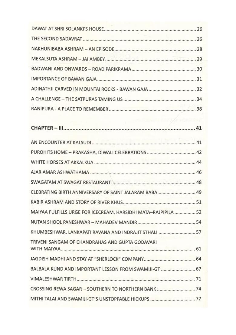 Narmadehar: By Grace Of Narmada Maiyaa Foot Parikrama An Experience With Swamiji Gajanan Tirth - Indya