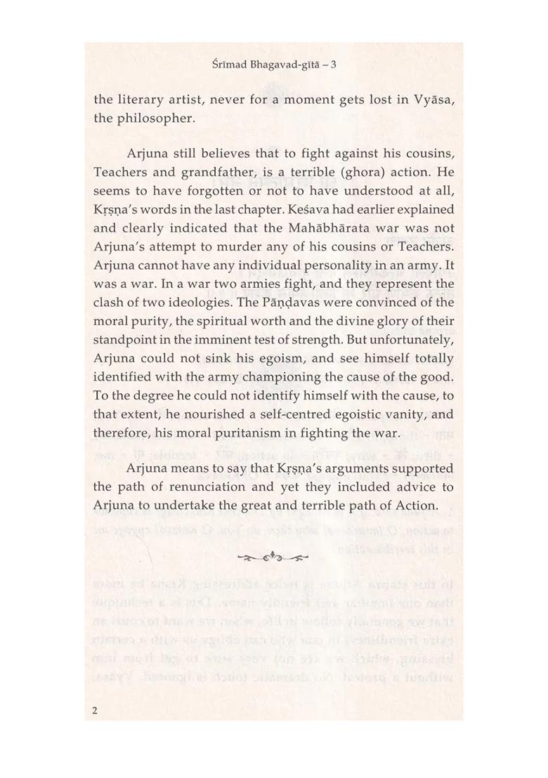 Shrimad Bhagavad Gita: Unfoldment Through Action (Chapter 3) - Indya