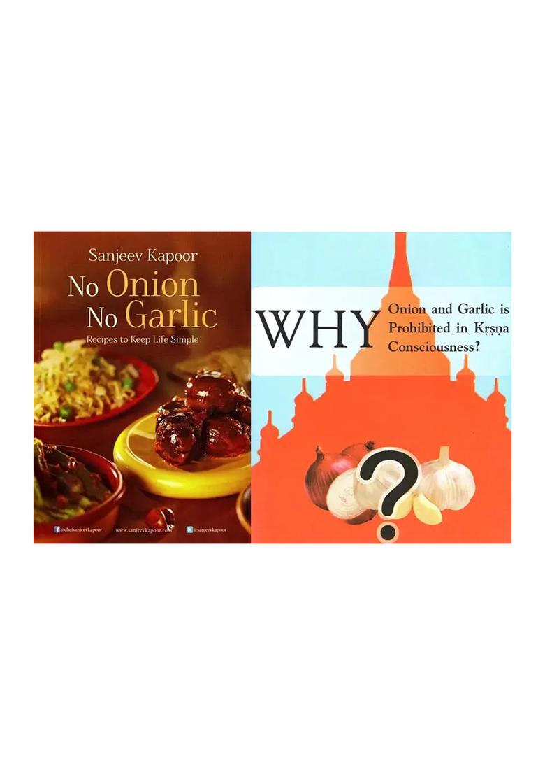 No Onion No Garlic (Set Of 2 Books) - Indya