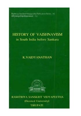 History Of Vaishnavism In South India Before Sankara