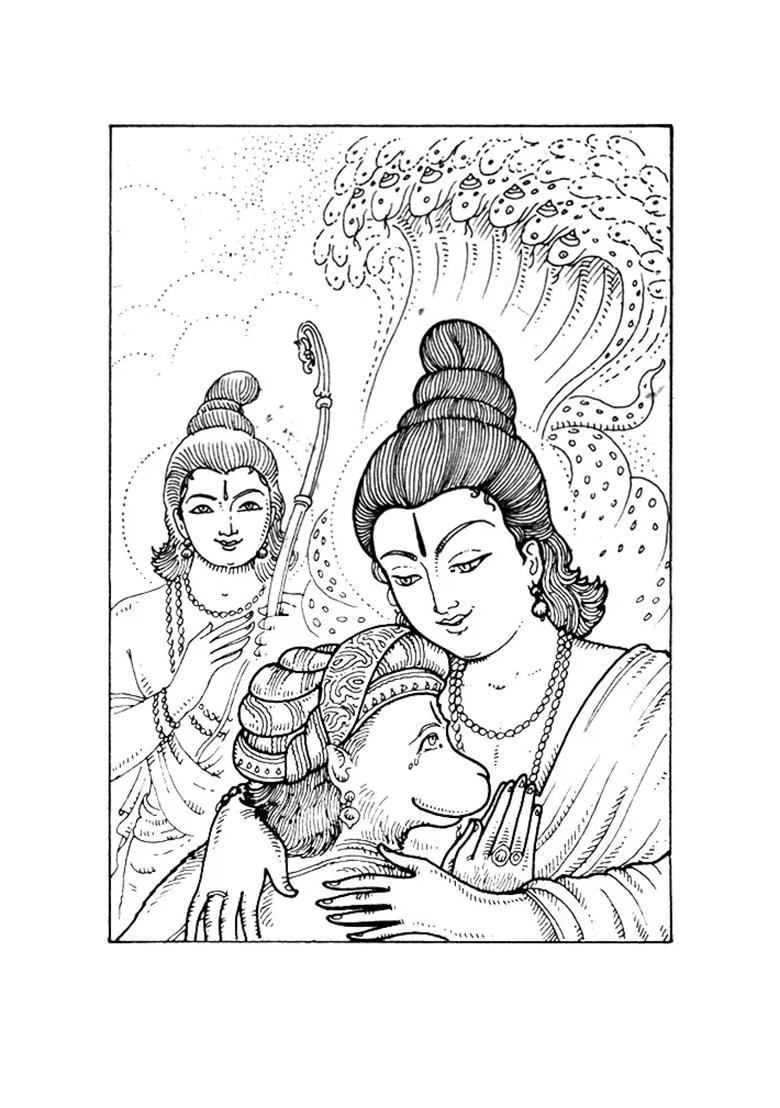 Hanuman Chalisa Of Goswami Tulsidas (With Transliteration, English Translation And Notes) - Indya