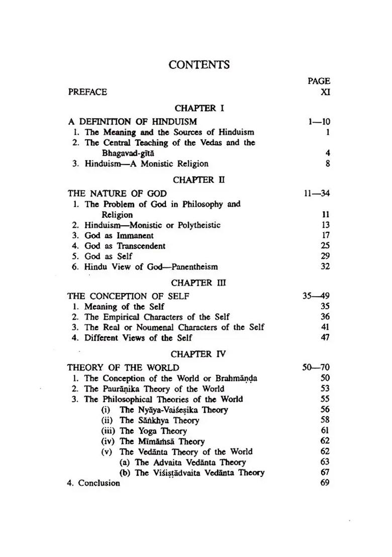 The Fundamentals Of Hinduism (A Philosophical Study) - Indya