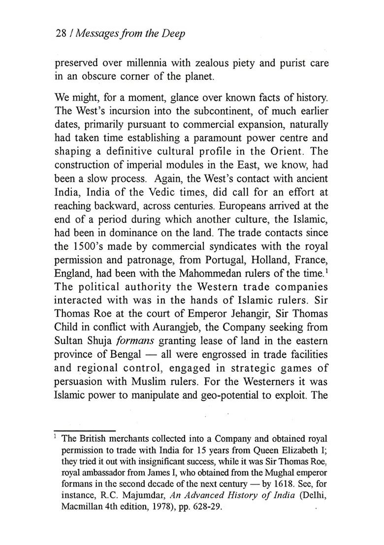 Message From The Deep (The West Encounters The Rig-Veda) - Indya