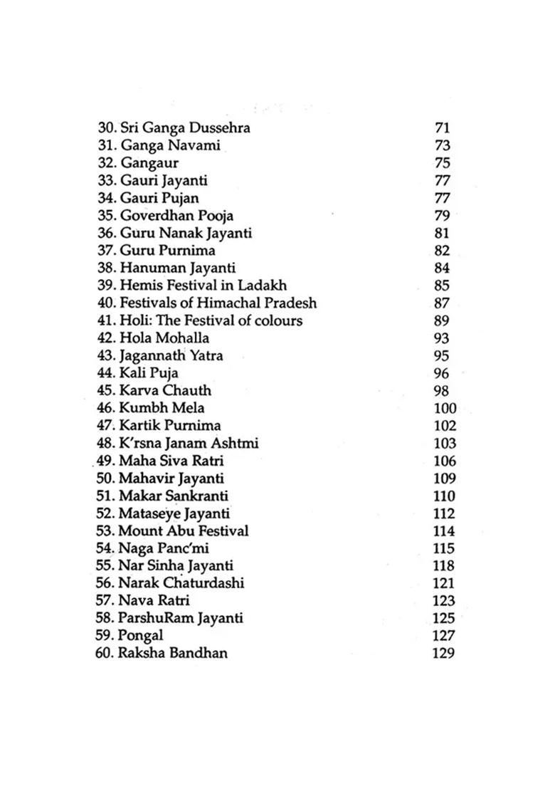 Hindu Festivals, Fairs And Fasts - Indya